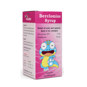 BERCLOMINE SYRUP (Dicyclomine Hydrochloride + Simethicone) 60 mL