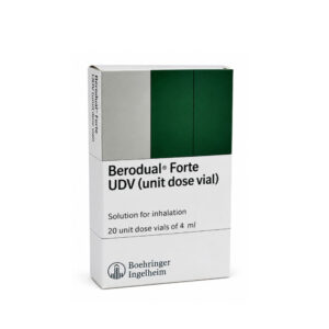 BERODUAL FORTE UDV (Ipratropium Bromide + Fenoterol Hydrobromide) 4 mL 20 Unit Dose Vials