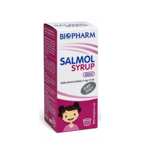 BIOPHARM SALMOL SYRUP (Salbutamol) 60 mL (Pink)