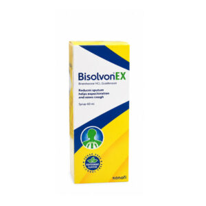 BISOLVON EX (Bromhexine HCl + Guaifenesin) Syrup 60 mL