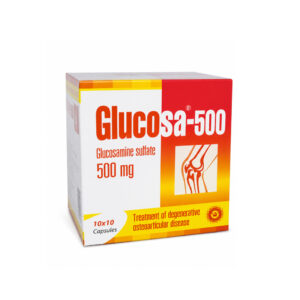 BKD GLUCOSA (Glucosamine Sulfate) 500 mg 10 x 10 Capsules