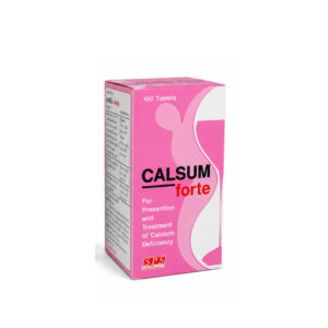 CALSUM FORTE (Calcium Carbonate) 1000 mg 100 Tablets