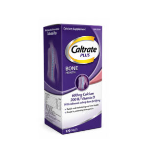 CALTRATE PLUS (Calcium + Vitamin D3 + Minerals) 120 Tablets (Violet)