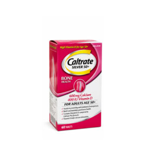 CALTRATE SILVER 50+ (Calcium + Vitamin D3 + Minerals) 60 Tablets (Pink)