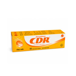 CDR (Calcium + Vitamin D + Vitamin C) Orange 15 Effervescent Tablets