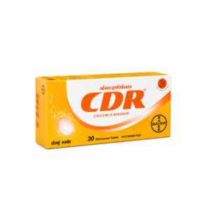 CDR (Calcium + Vitamin D + Vitamin C) 2 x 15 Effervescent Tablets (Orange) (Twin Pack)