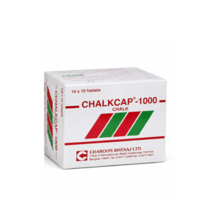 CHALKCAP (Calcium Carbonate) 1000 mg 10 x 10 Capsules