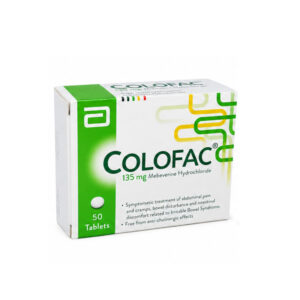 COLOFAC (Mebeverine Hydrochloride) 135 mg 5 x 10 Tablets