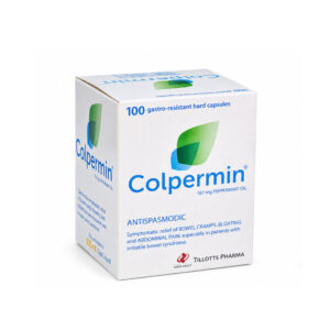 COLPERMIN (Peppermint Oil) 187 mg 10 x 10 Gastro-Resistant Hard Capsules
