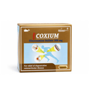 COXIUM (Glucosamine Sulfate) 500 mg 10 x 10 Tablets (Gold)