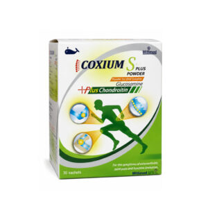 COXIUM-S PLUS (Glucosamine Sulfate + Chondroitin Sulfate) Powder 30 Sachets (Green)