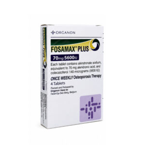 FOSAMAX PLUS (Alendronate Sodium + Vitamin D3) 70 mg/5600 IU 4 Tablets