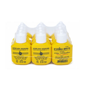 ACRIFLAVIN SAHAKARN (Acriflavin) Solution 0.1% 15 mL