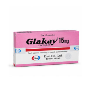 GLAKAY (Menatetrenone) 15 mg 3 x 10 Capsules