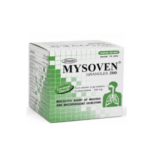 GREATER MYSOVEN GRANULES 200 (Acetylcysteine) 200 mg 50 x 10 Sachets