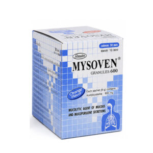 GREATER MYSOVEN GRANULES 600 (Acetylcysteine) 600 mg 30 x 10 Sachets