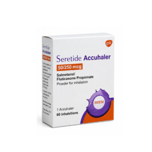 SERETIDE ACCUHALER (Salmeterol + Fluticasone Propionate) 50/250 mcg/dose 60 Inhalations