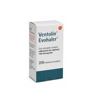 VENTOLIN EVOHALER (Salbutamol) 100 mcg/dose 200 Doses