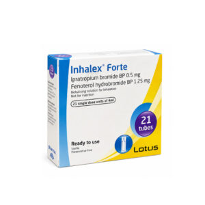 INHALEX FORTE SOLUTION 4 mL x 21 Tubes