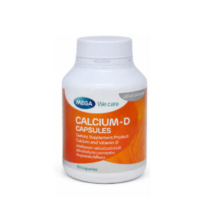 MEGA CALCIUM-D (Calcium + Vitamin D) 90 Tablets