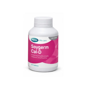 MEGA CALCIUM-D WITH SOY GERM (Calcium + Vitamin D + Soy Germ) 30 Capsules