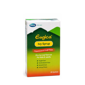 MEGA EUGICA IVY SYRUP (Dry Ivy Leaf Extract) 5 ml x 20 Sachets