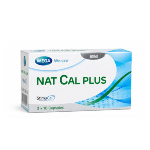 MEGA NAT CAL PLUS (Calcium + Vitamin D + Minerals) 3 x 10 Capsules