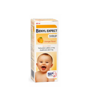 BENYL EXPECT SYRUP (Terbutaline Sulfate + Guaifenesin) 60 ml
