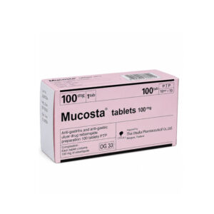 MUCOSTA (Rebamipide) 100 mg 10 x 10 Tablets