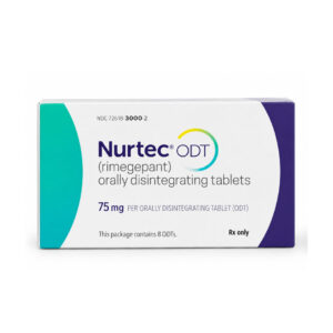 NURTEC ODT (Rimegepant) 75 mg 8 Orally Disintegrating Tablets