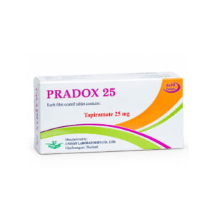 PRADOX 25 (Topiramate) 25 mg 6 x 10 Film-Coated Tablets
