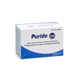 PURIDE (Allopurinol) 100 mg 50 x 10 Tablets