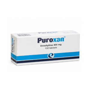 PUROXAN (Doxofylline) 400 mg 10 x 10 Tablets
