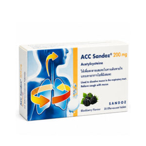 ACC SANDOZ (Acetylcysteine) 200 mg 2 x 10 Effervescent Tablets