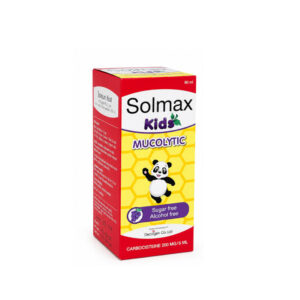 SOLMAX KIDS (Carbocisteine) 200 mg/5 mL Syrup 60 mL
