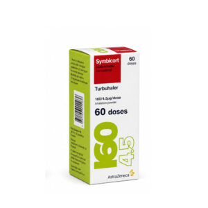 SYMBICORT TURBUHALER (Budesonide + Formoterol) 160/4.5 mcg/dose 60 Doses