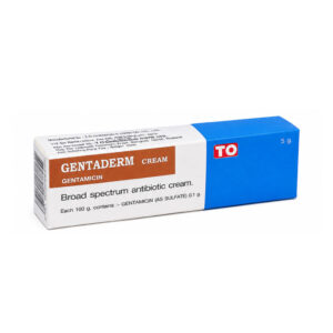 TO GENTADERM CREAM (Gentamicin) 0.1% 5 g