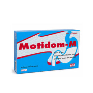 TO MOTIDOM-M (Domperidone) 10 mg 50 x 10 Tablets