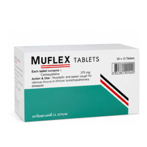 TO MUFLEX (Carbocysteine) 375 mg 50 x 10 Tablets