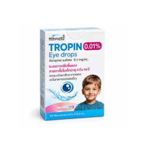 TROPIN (Atropine Sulfate) 0.01% Eye Drops 30 × 0.5 mL