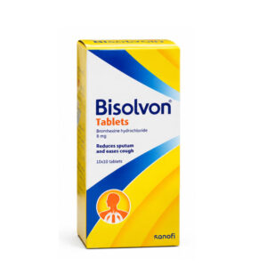 BISOLVON (Bromhexine Hydrochloride) 8 mg 10 x 10 Tablets