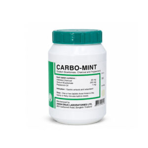 CARBO-MINT (Activated Charcoal + Sodium Bicarbonate + Peppermint Oil) 1000 Tablets
